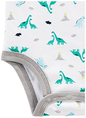 Simple Joys by Carter's Baby Boys 6-Pack Short-Sleeve Bodysuit, Navy/Turquoise, 0-3 Months by Carter's Simple Joys -Private Label -Vendor Flex CRI