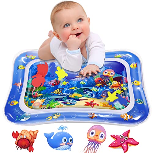 Infinno Inflatable Tummy Time Mat Premium Baby Water Play Mat for Infants and Toddlers Baby Toys for 3 to 24 Months, Strengthen Your Baby's Muscles, Portable from Infinno