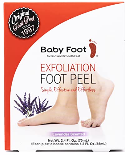 Baby Foot - Original Exfoliant Foot Peel - 2.4 Fl. Oz. Lavender Scented Pair by Baby Foot