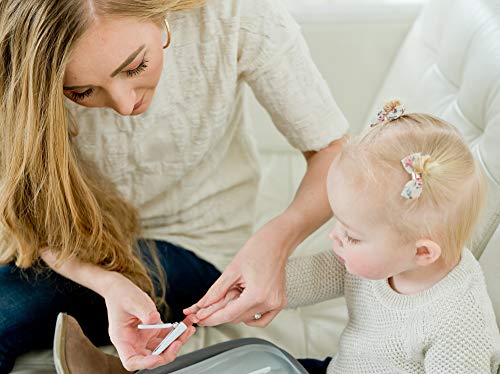 American Red Cross Deluxe Health and Grooming Kit| Infant and Baby Grooming | Infant and Baby Health | Thermometer, Medicine Dispenser, Comb, Brush, Nail Clippers and More with Convenient Tote by TOMY