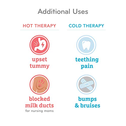 Munchkin TheraBurpee Colic & Fever Rescue Kit with Hot & Cold Therapy Burp Cloths by Munchkin