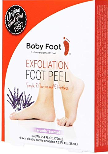 Baby Foot - Original Exfoliant Foot Peel - 2.4 Fl. Oz. Lavender Scented Pair by Baby Foot