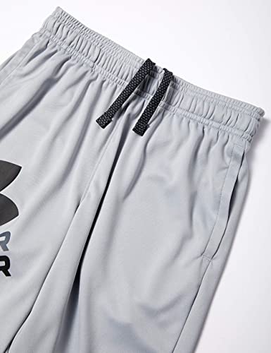 Under Armour Boys' Prototype 2.0 Logo Shorts, Mod Gray (011)/Black, Small from Under Armour Apparel