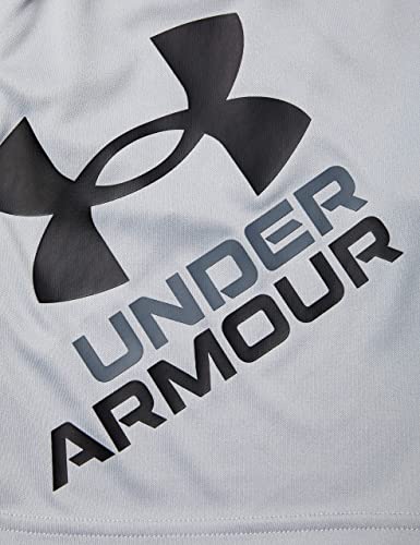 Under Armour Boys' Prototype 2.0 Logo Shorts, Mod Gray (011)/Black, Small from Under Armour Apparel