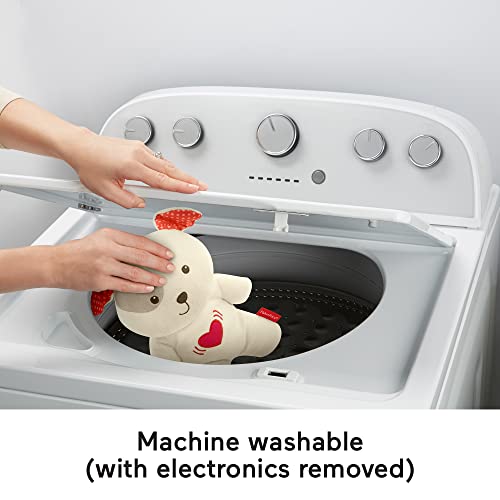 Fisher-Price Calming Vibrations Cuddle Soother, Musical Plush Toy for Infants and Toddlers [Amazon Exclusive] from Fisher-Price