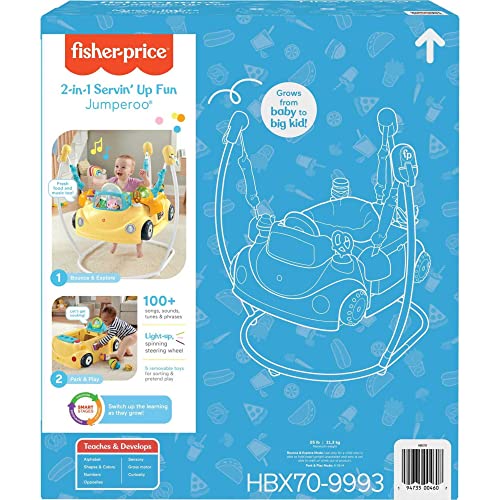 Fisher-Price 2-in-1 Servin' Up Fun Jumperoo by Fisher-Price
