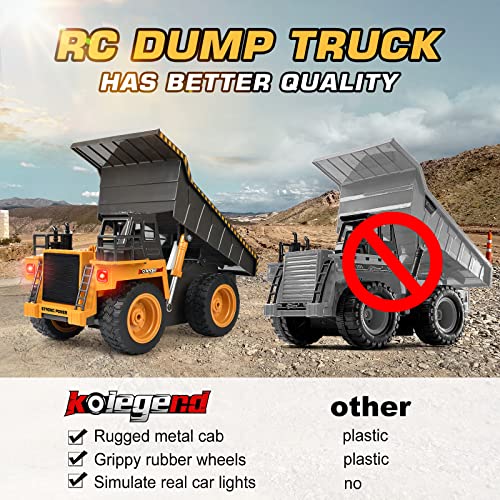 kolegend Remote Control Construction Dump Truck Construction Vehicle Toy from kolegend