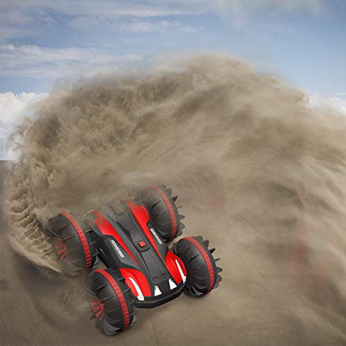 Beach Toys Remote Control Car - Amphibious Waterproof Vehicles for Kids 4-12 Year Old Pool Lake Outdoor All Terrain Rc Land Water Boat for Boys Girls 3 4 5 6 7 8 9 10 11 12 13 Ages by Wind Toys & Hobby Co., Limited