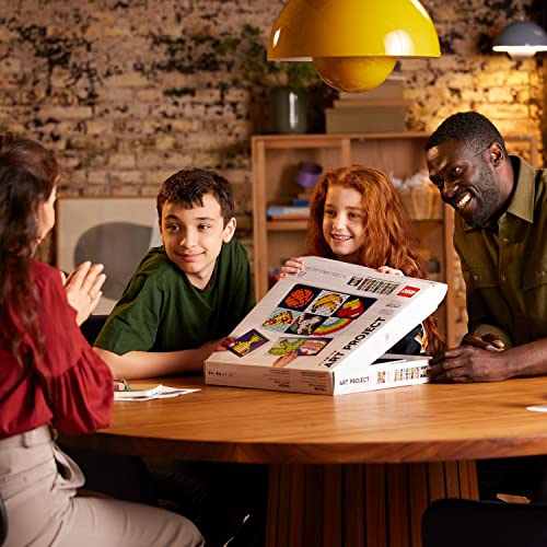 LEGO 21226 Art: Project â Create Together Set, Canvas Wall DÃ©cor, Collaborative Creative Activity, Xmas Gift Idea for Kids, Adults, Families, Mosaic Crafts Kit from LEGO
