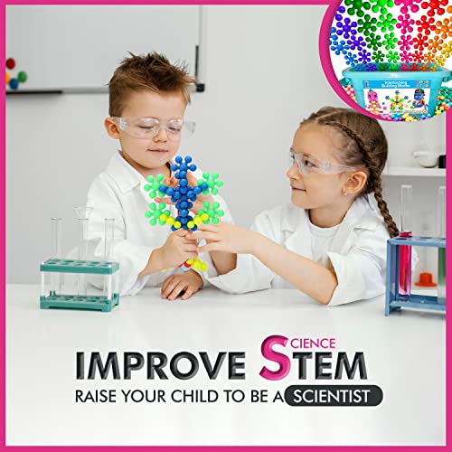 Curious 2 Learn 300 Pieces Building Blocks- Kids STEM Toys Educational Building Toys- Discs Sets Interlocking, Solid Plastic for Preschool Kids Boys and Girls Aged 3+, Creativity Kids Toys by Curious 2 Learn