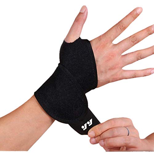 Wrist Support Brace Sports Exercise Training Hand Protector Neoprene Wrist Wraps with Thumb Loops -Suitable for Both Right and Left Hands from DSTong
