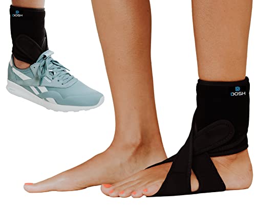 DOSH AFO Foot Drop Brace - Drop Foot Braces - Foot Drop Brace for Walking - AFO Brace - Drop Foot Brace for Walking - Ankle Foot Orthosis for Foot Drop - Foot Drop Orthosis (Right - One Size) by Dosh