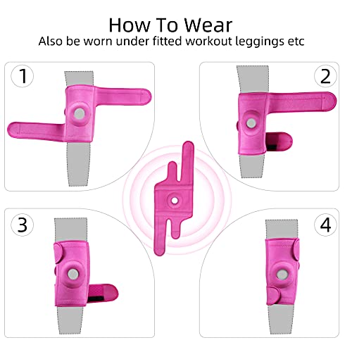 Knee Brace for Knee Pain Women - Adjustable Knee Support Brace with Patella Gel Pad & Side Stabilizers, Medical Knee Pad for Meniscus Tear, Pain Relief, Running, Workout, Arthritis, Joint Recovery from 