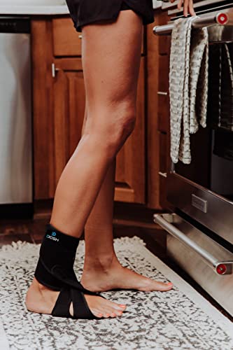 DOSH AFO Foot Drop Brace - Drop Foot Braces - Foot Drop Brace for Walking - AFO Brace - Drop Foot Brace for Walking - Ankle Foot Orthosis for Foot Drop - Foot Drop Orthosis (Right - One Size) by Dosh