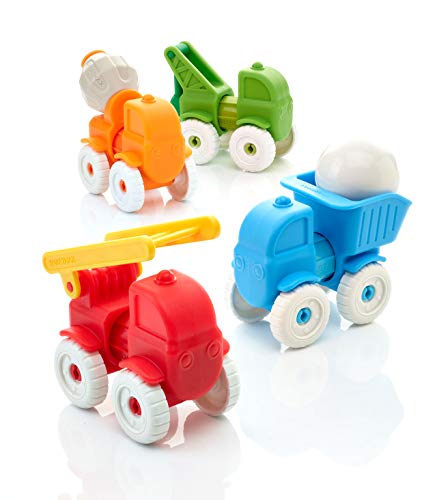 SmartMax My First Vehicles Magnetic Discovery STEM Play Set for Ages 1+ by Smart Toys and Games