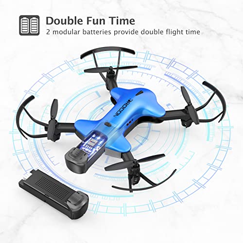 Drone for Kids with Camera , DROCON Ninja RC Drone 1080P WiFi Drone for Beginners App Control, Foldable Quadcopter Drone for Adults, 2 Modular Batteries by DROCON