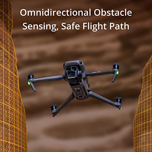 DJI Mavic 3 Pro Fly More Combo with DJI RC (screen remote controller), Flagship Triple-Camera Drone with 4/3 CMOS Hasselblad Camera, 15km Video Transmission, three Batteries, Charging Hub, and more by DJI