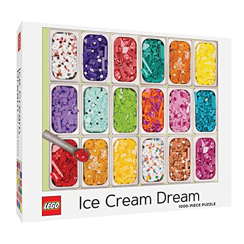 LEGO Ice Cream Dream 1000 Piece Puzzle by Chronicle Books