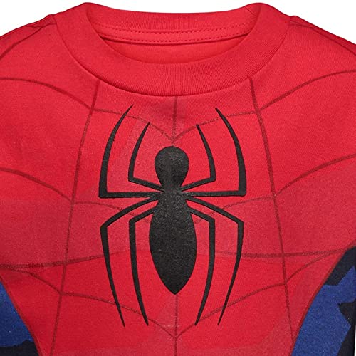 Marvel Spiderman Toddler Boys 4 Pack Graphic T-Shirts 5T by Bentex Group Inc.