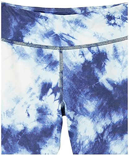 Amazon Essentials Girls' Full-Length Active Leggings, Pack of 2, Navy, Tie Dye, Small from Amazon Essentials