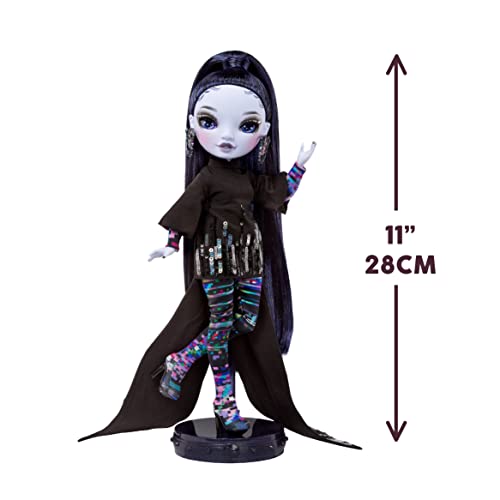 Rainbow High Shadow High Reina Glitch Crowne- Purple Fashion Doll. Fashionable Outfit & 10+ Colorful Play Accessories. Great Gift for Kids 4-12 Years Old & Collectors from MGA Entertainment