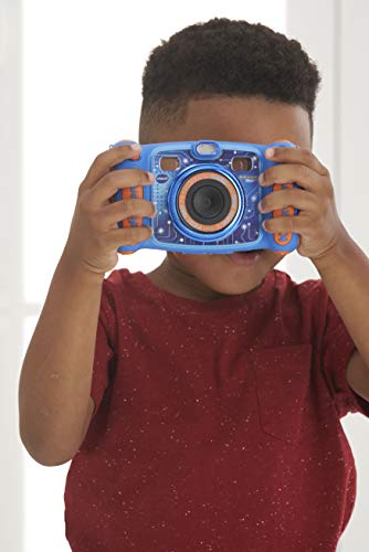 VTech 507103 Kidizoom Duo Camera 5.0|Digital Camera for Children |Electronic Toy Camera |Photos & Video for Kids Aged 3, 4, 5, 6, 7, 9 Years Old, Blue, 85.0 mm*40.0 mm*114.0 mm from Vtech Electronics
