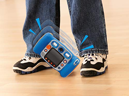 VTech 507103 Kidizoom Duo Camera 5.0|Digital Camera for Children |Electronic Toy Camera |Photos & Video for Kids Aged 3, 4, 5, 6, 7, 9 Years Old, Blue, 85.0 mm*40.0 mm*114.0 mm from Vtech Electronics