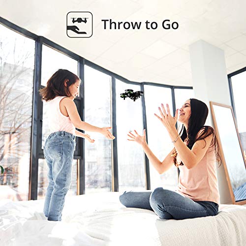 Holy Stone Kid Toys Mini RC Drone for Beginners Adults, Indoor Outdoor Quadcopter Plane for Boys Girls with Auto Hover, 3D Flip, 3 Batteries & Headless Mode, Xmas Toddler Gift, Green from Holy Stone