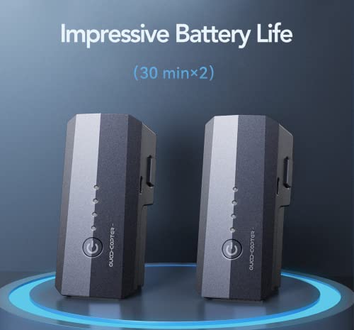 Ruko F11 Foldable GPS Drones with 4K Camera for Adults, Quadcopter with 30Mins Flight Time, Brushless Motor, 5G FPV Transmission, Follow Me, Auto Return Home, Long Control Range Drone for Beginners by Ruko