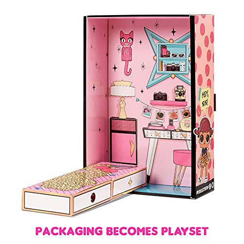 LOL Surprise Tweens Cherry BB Fashion Doll with 15 Surprises, Pink Hair, Including Stylish Outfit and Accessories with Reusable Bedroom Playset - Gift for Kids, Toys for Girls Boys Ages 4 5 6 7+ Years by MGA Entertainment
