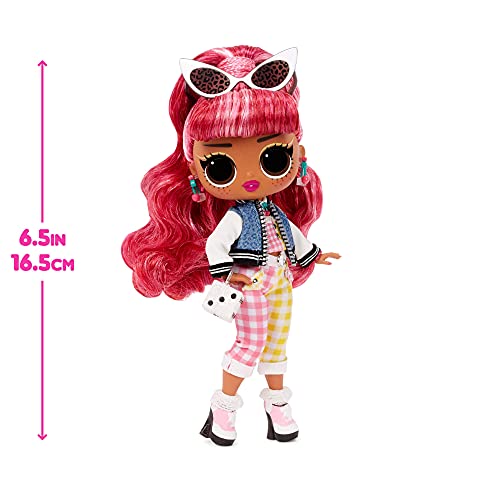 LOL Surprise Tweens Cherry BB Fashion Doll with 15 Surprises, Pink Hair, Including Stylish Outfit and Accessories with Reusable Bedroom Playset - Gift for Kids, Toys for Girls Boys Ages 4 5 6 7+ Years by MGA Entertainment