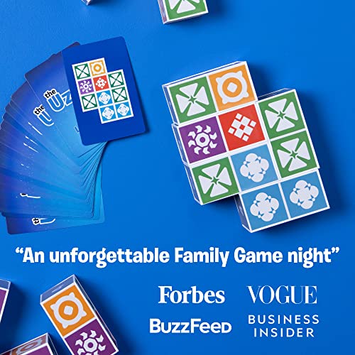 The Uzzle 2.0 Board Game, Popular Family Board Games for Adults, Suitable for Children and Adults, Pattern Block Puzzles Games, Classroom Games for Kids and Adults for Age 4+ from The Uzzle