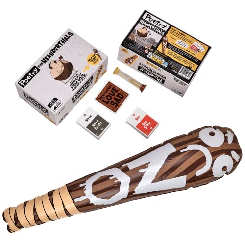 Poetry for Neanderthals by Exploding Kittens - Card Games for Adults, Teens & Kids from Exploding Kittens