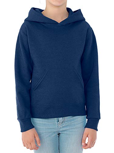 Jerzees boys Fleece Sweatshirts, Hoodies & Sweatpants Hooded Sweatshirt, Hoodie - Navy, Small US by Jerzees 8-20 Apparel