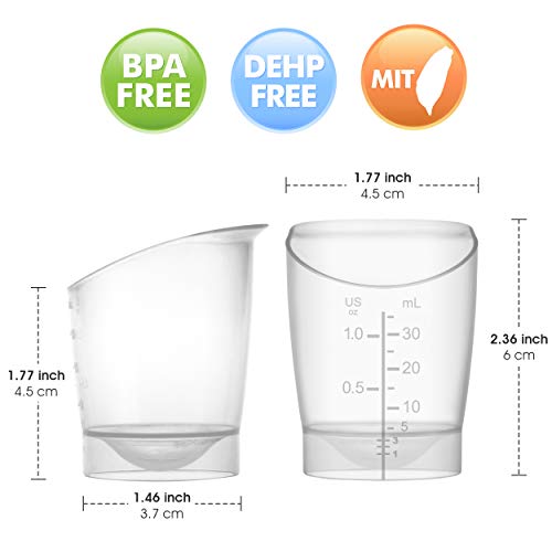 Maymom Baby Feeding Cup; Disposable Reuseable Baby Cup, Short Term Infant Feeding Cup; First Milk Collection Cup (6ct) from Maymom