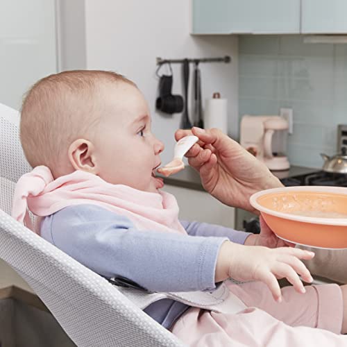 BEABA Toddler Self Feeding Cutlery, Toddler Cutlery, Toddler Utensils, Fork and Spoon Set of 10, BPA, Lead and Phthalate Free, Assorted from BEABA