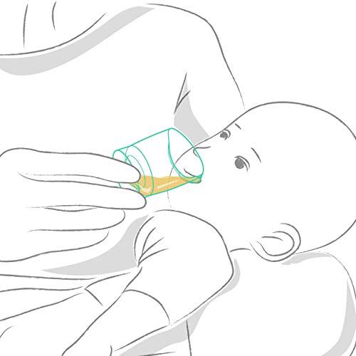 Maymom Baby Feeding Cup; Disposable Reuseable Baby Cup, Short Term Infant Feeding Cup; First Milk Collection Cup (6ct) from Maymom