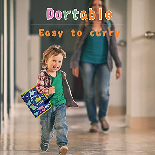 Busy Board, Montessori Toys Sensory Activity Developing Board for Fine Motor Skills, Sensory Toys Learning Board for Toddlers, Travel Toys for Plane and Car, Gifts for 2-6 Year Old Boys & Girls from VARANO