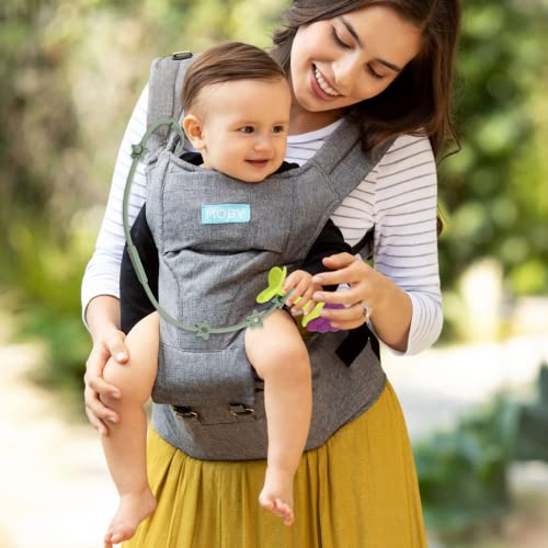 Toy Safety Straps, Adjustable Stretchable Sippy Cup Straps, Sippy Bottles or Pacifier to Stroller, Highchair, Car Seat, Hanging Basket (Blush,Muted,Clay,Gray) from Nearbyme