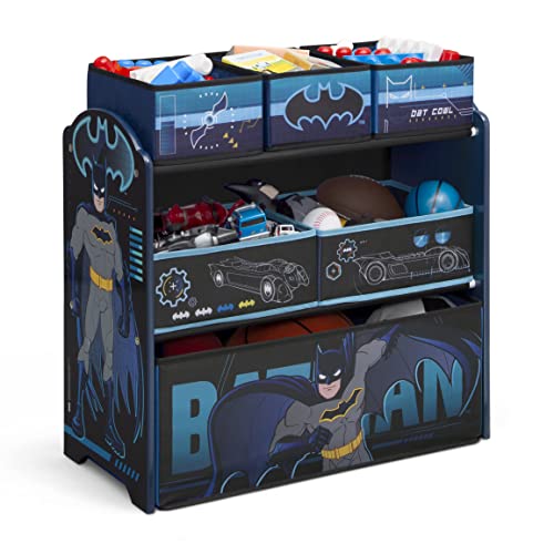 Delta Children Design & Store 6 Bin Toy Storage Organizer, Batman by Delta Children