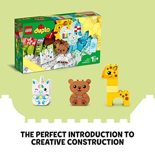 LEGO DUPLO Creative Building Time 10978 Colorful Construction Toy for Preschoolers Aged 18 Months and up (120 Pieces) from LEGO