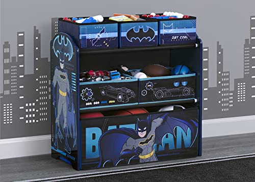 Delta Children Design & Store 6 Bin Toy Storage Organizer, Batman by Delta Children