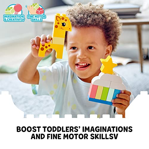 LEGO DUPLO Creative Building Time 10978 Colorful Construction Toy for Preschoolers Aged 18 Months and up (120 Pieces) from LEGO