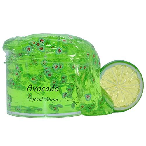 Crystal Slime Toy, Educational Slime Butter Sludge Toys, Birthday Gifts Prize Party Favors for Girl Boys Kids from inksbui