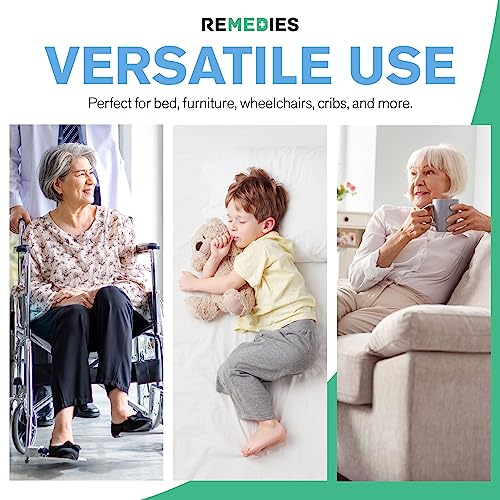 REMEDIES Disposable Underpad 23 X 36 Inches Ultra Absorbent 45g Bed Pads For Adults, Pets, (50 Count) from Remedies