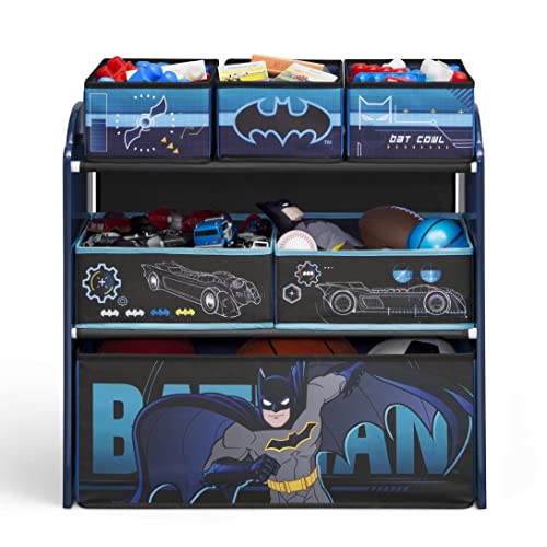 Delta Children Design & Store 6 Bin Toy Storage Organizer, Batman by Delta Children