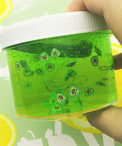 Crystal Slime Toy, Educational Slime Butter Sludge Toys, Birthday Gifts Prize Party Favors for Girl Boys Kids from inksbui