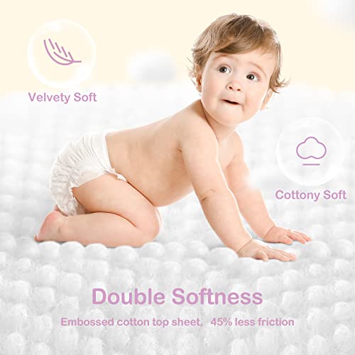 Newborn Diapers for Baby's Sensitive Skin Size 1(8-14lb) 82 Count,Babycozy Bouncy Soft Diapers Fit Baby Preemie, Dry Disposable Diapers Hypoallergenic Without Chlorine by Babycozy