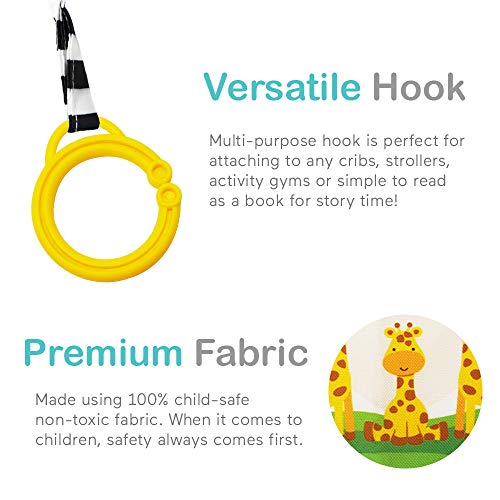 Urban Kiddyâ¢ Baby's My First Family Album | Soft Photo Cloth Book Gift Set for Newborn Toddler & Kids (Giraffe) from Urban Kiddy