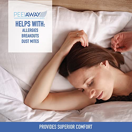 PEELAWAYS Disposable Fitted Bed Sheets Mattress Pad Protector â 100% Waterproof Designed Especially for Incontinence â Luxuriously Soft â Change in Under 60 Seconds (Full/Double - 5 Layer) by PEELAWAYS